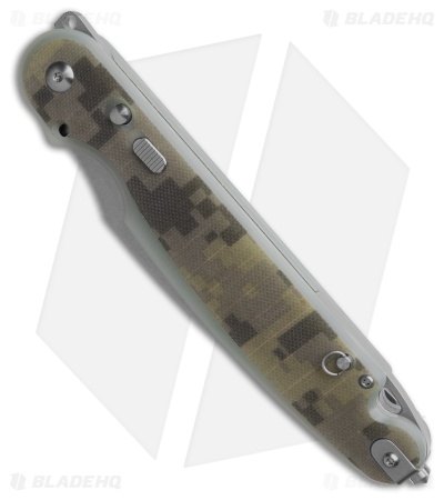 Daggerr Knives Nestor Button Liner Lock Knife Camo G-10 (4.75" Stonewash) 