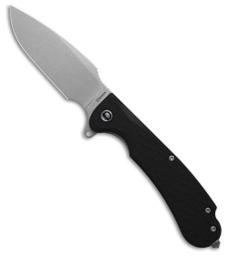 Daggerr Knives Fielder Liner Lock Knife Black FRN (3.5" Stonewash) FDFRNBKSW