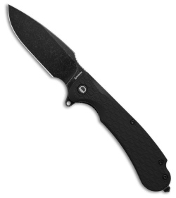 Daggerr Knives Fielder Liner Lock Knife Black FRN (3.5" Black SW) FDFRNBKBW