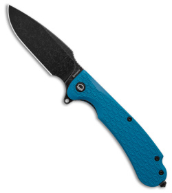 Daggerr Knives Fielder Liner Lock Knife Blue FRN (3.9" Black SW) FDFRNBLUBW