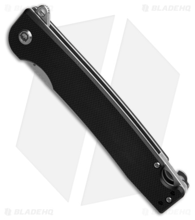 Daggerr Knives Ronin 2.0 Liner Lock Flipper Knife Black G-10 (3.75" Stonewash)