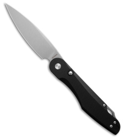 Daggerr Knives Sparrow Liner Lock Knife Black G-10 (3.87" Stonewash)