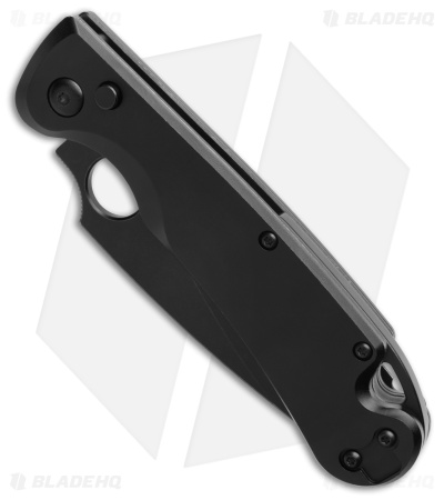 Daggerr Knives Sting Automatic Knife Black Aluminum (3.5" Black D2)