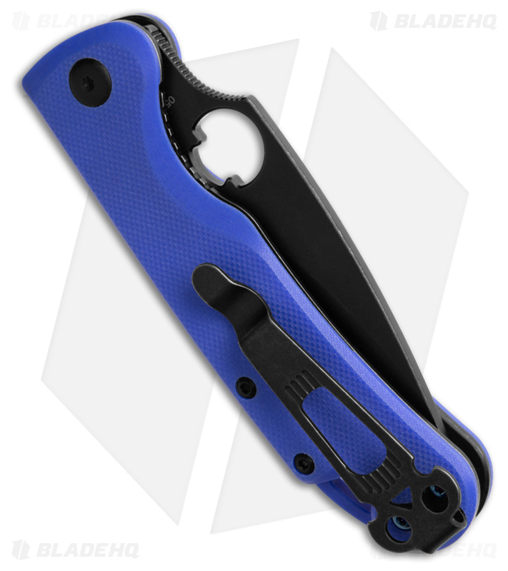 Daggerr Knives Zhalo Knife Blue G-10 + Black D2 - Blade HQ