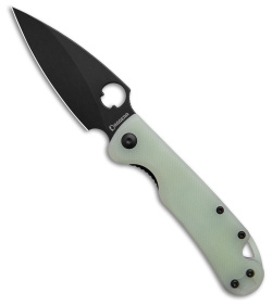 Daggerr Knives Zhalo Mini Liner Lock Knife Jade G-10 (3.5" Blackwash)