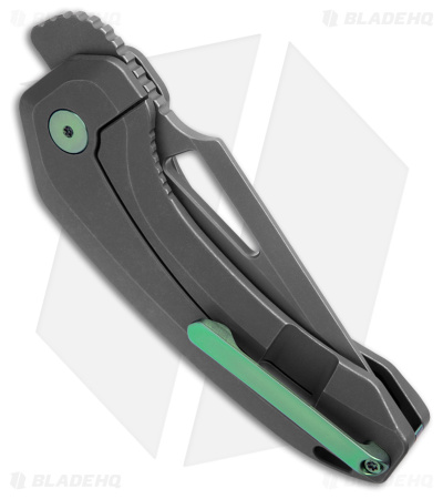 Damned Designs Oni XL Frame Lock Knife Titanium (3" SW) 