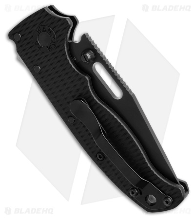 Demko AD20.5 Shark-Lock Knife Black Grivory (3.2" Black)