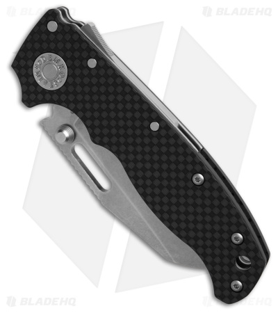 Demko AD20.5 Shark Foot Shark-Lock Knife Carbon Fiber (3" Stonewash 20CV)