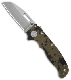 Demko AD20.5 Shark Foot Knife S35VN + Digi Camo G-10 (3" Stonewash)