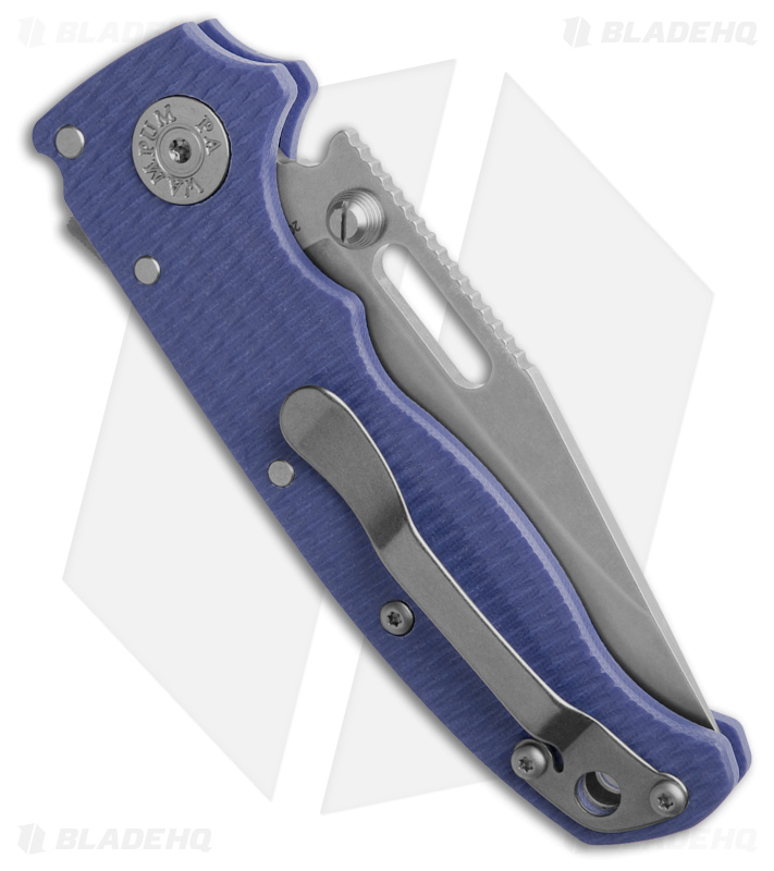 Demko Knives AD20.5 Clip Point Blue G-10 - Blade HQ