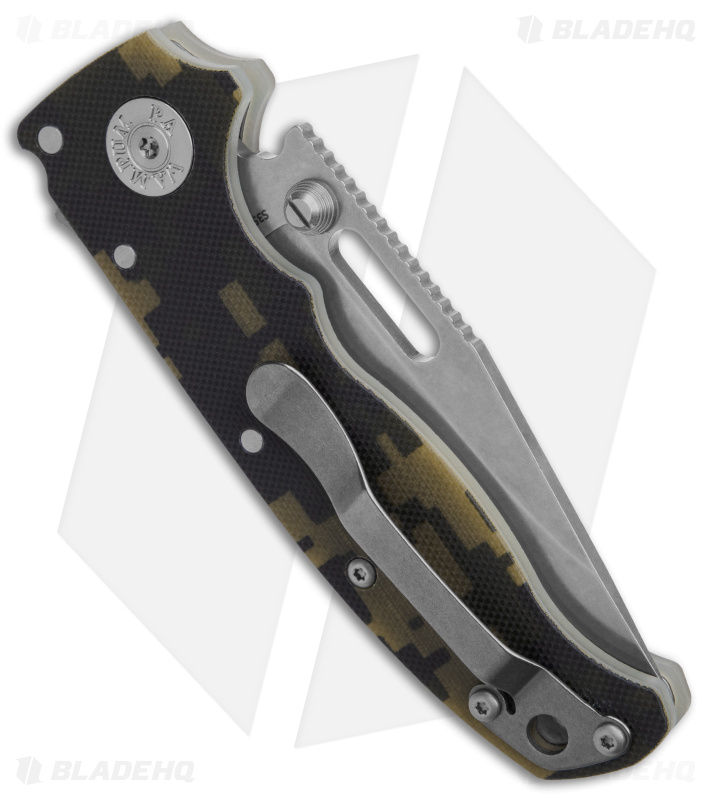 Demko AD20.5 Clip Point Knife S35VN + Digi Camo G-10 (3.2" Stonewash)