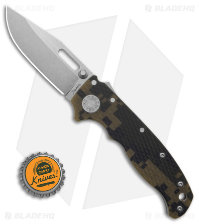 Demko AD20.5 Clip Point Knife S35VN + Digi Camo G-10 (3.2" Stonewash)