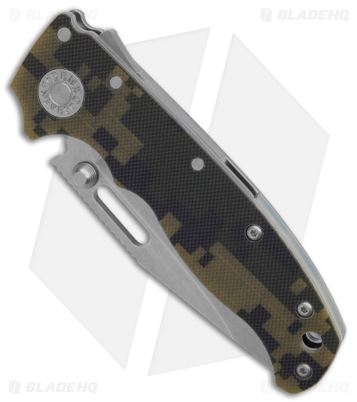 Demko AD20.5 Clip Point Knife S35VN + Digi Camo G-10 (3.2" Stonewash)