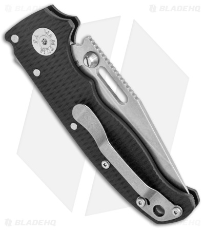 Demko AD20.5 Clip Point Knife 20CV + Black G-10 (3.2" Stonewash)