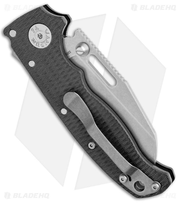 Demko AD20.5 Shark Foot Knife S35VN + Black G-10 (3" Stonewash)