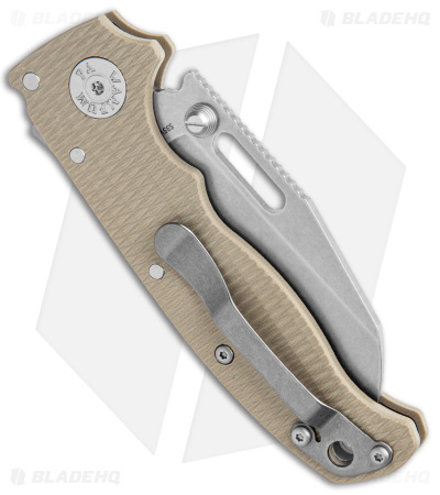 Demko AD20.5 Shark Foot Knife S35VN + Coyote Tan G-10 (3" Stonewash)
