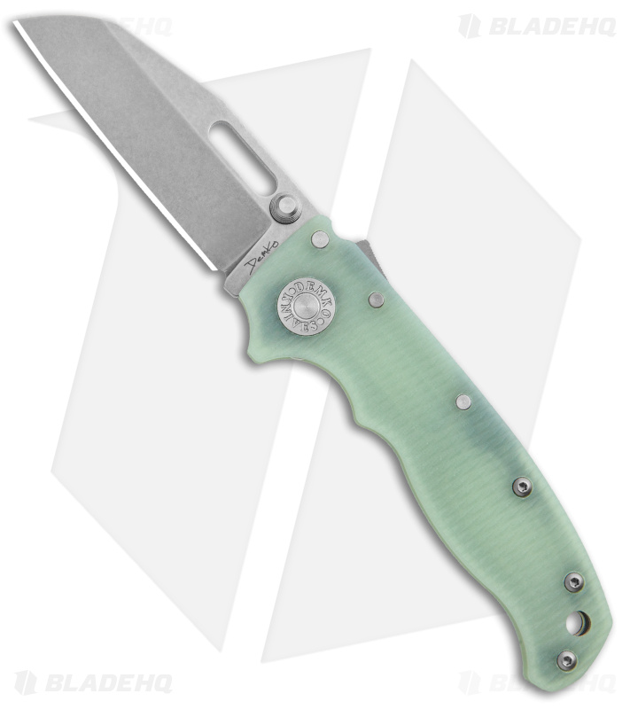Demko AD20.5 Shark Foot Knife S35VN + Natural G-10 (3" Stonewash)