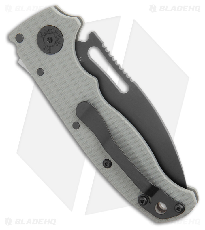 Demko Knives AD20.5 Slicer Shark Lock Knife Exclusive Gray (3" Black)