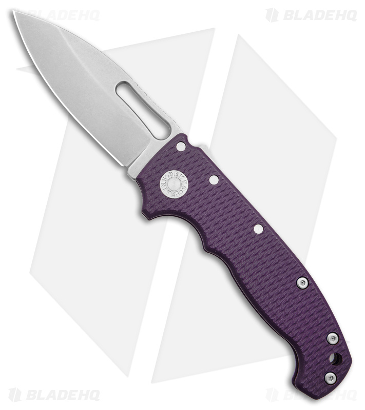 GIGIGU ART. コラボ ベニアズマイモミ ギギグ Demko MG AD20S Shark Knife Purple (3.6