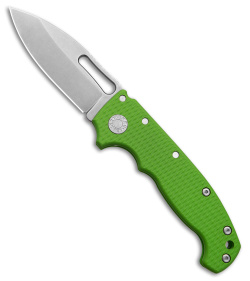Demko Knives MG AD20S Slicer Shark-Lock Knife Neon Green G-10 (3.6" SW M4)