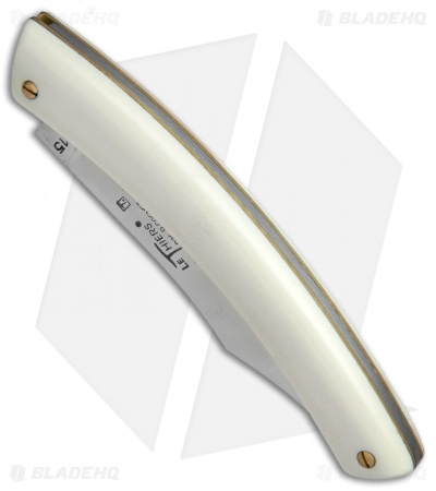 Douk-Douk Le Thiers Folding Knife Camel Bone Folder (4" Plain)