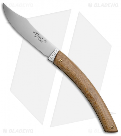 Douk-Douk Le Thiers Folding Knife Snakewood Folder (4" Plain)