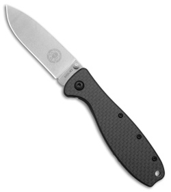 ESEE Zancudo Frame Lock Knife Black G-10/Carbon Fiber (2.94" D2 Stonewash)