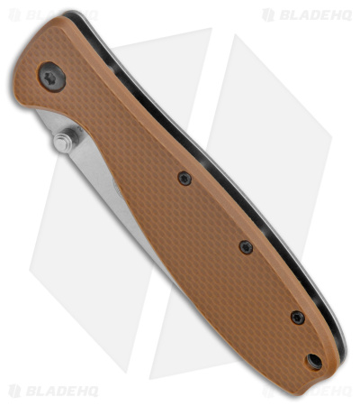 ESEE Zancudo Frame Lock Knife Coyote Brown (3" Stonewash D2)