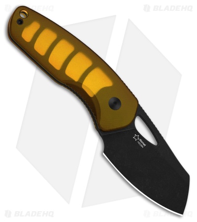 Kizer Hornet Fixed Blade Knife PEI (2.5" Black PVD & Stonewashed)