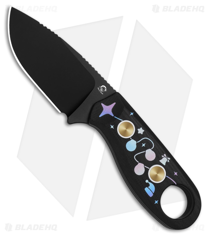 Kizer Beaver Fixed Blade Knife Christmas Gift Theme G-10 (2.8