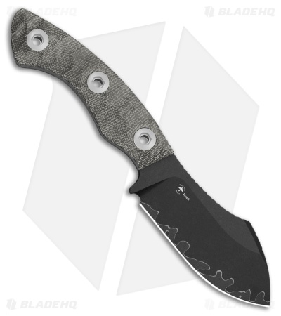 Kizer Rook Fixed Blade Knife Norplex Ultrex Micarta (3.1" Acid Wash) 1090A2