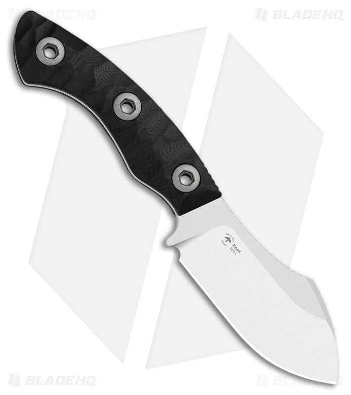 Kizer Rook Fixed Blade Knife Black G-10 (3.1" Satin AEB-L) 1090A3