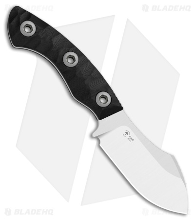 Kizer Rook Fixed Blade Knife Black G-10 (3.1" Satin AEB-L) 1090A3