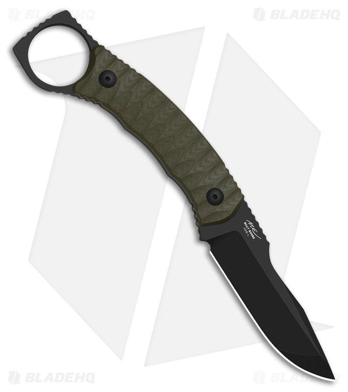 Kizer Billy Bones | OD Green G-10 | Black PVD SW