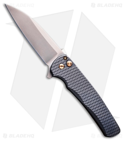 Pro-Tech Malibu Wharncliffe Black Dragon Scale | Smoke Gray