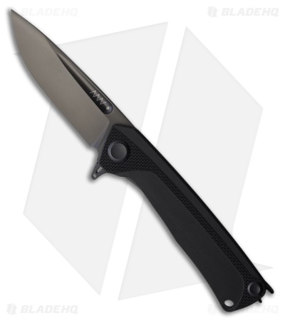 Acta Non Verba Z200 Plus Liner Lock Knife Black G-10 DLC