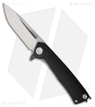 Acta Non Verba Z200 Plus Liner Lock Knife Black GRN (3.3" Stonewash)