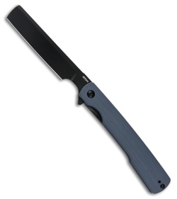 Artisan Cutlery Orthodox V2 Liner Lock Knife Blue G-10 (3.5" Black PVD)