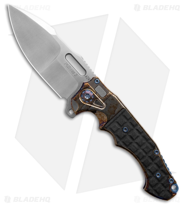 Andre de Villiers Mini Pitboss 3 Acid Rain/Black Frag MCF + Ti (3.6" Satin)