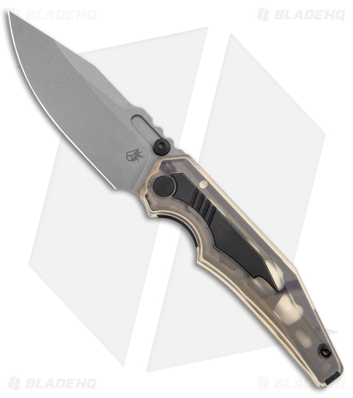 Arcane Design Preytheon Exclusive Liner Lock Knife Black DLC & Ultem (3.5" AW)