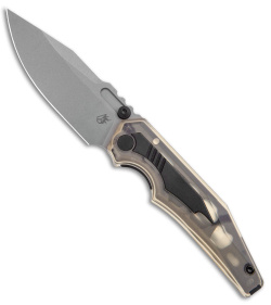 Arcane Design Preytheon Exclusive Liner Lock Knife Black DLC & Ultem (3.5" AW)