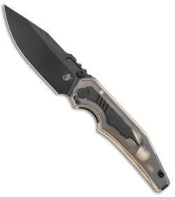 Arcane Design Preytheon Exclusive Liner Lock Knife Black DLC & Ultem (3.6"DLC)