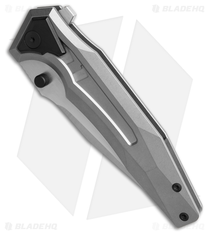 Arcane Design The Creature Frame Lock Knife Blk/Gray Ti  (3.75" Satin)
