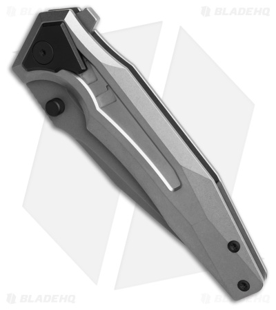 Arcane Design The Creature Frame Lock Knife Blk/SW Ti  (3.75" SW)