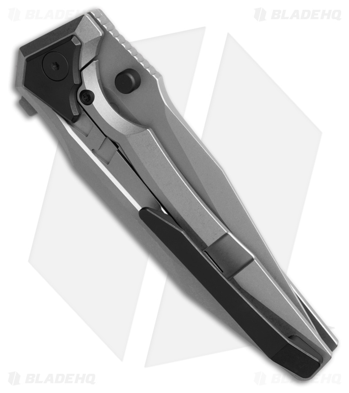 Arcane Design The Creature Frame Lock Knife Blk/SW Ti  (3.75" SW 20CV)