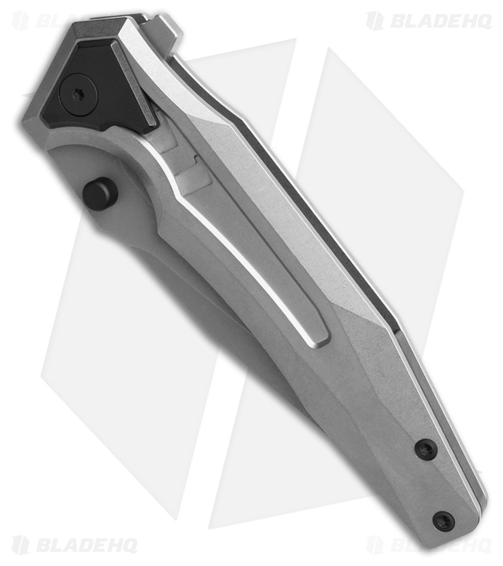 Arcane Design The Creature Frame Lock Knife Blk/SW Ti  (3.75" SW 20CV)