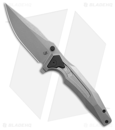 Arcane Design The Creature Frame Lock Knife Blk/SW Ti  (3.75" SW 20CV)