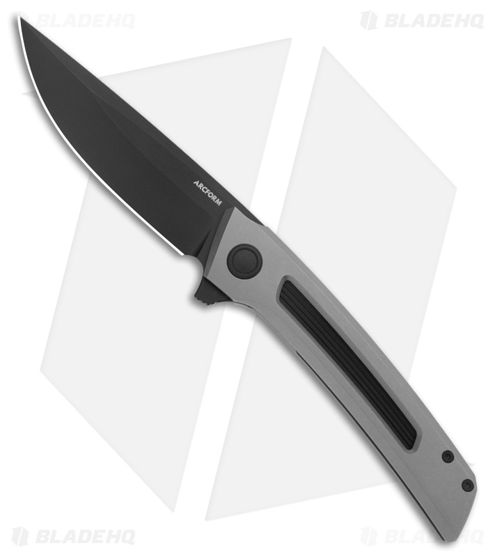 Arcform Prospect Frame Lock Knife Titanium w/Black Accents (3.5" Black)