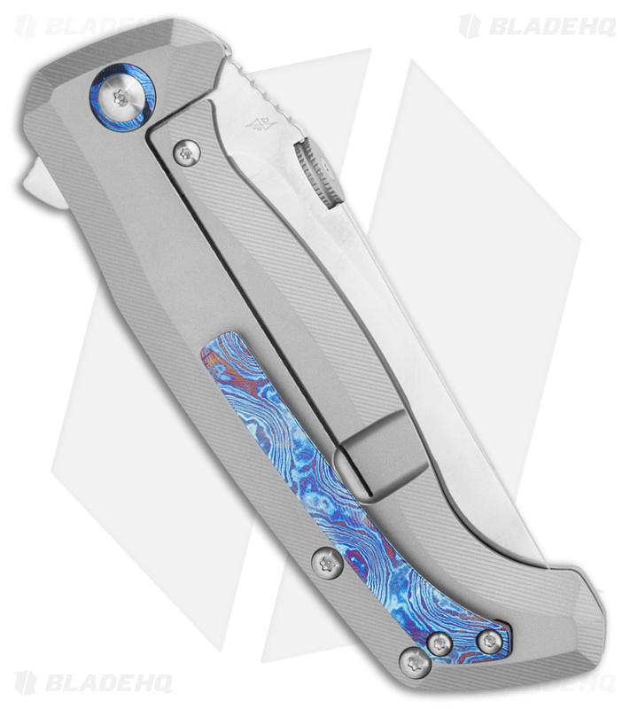 Artisan Cutlery Kami Frame Lock Knife Titanium (3.8" Sand Polish)