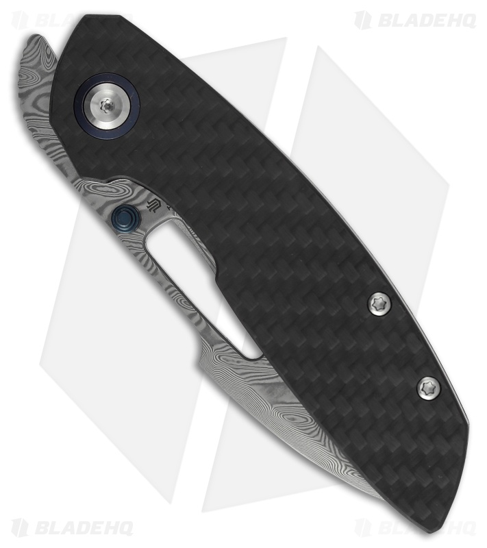 Tenable Link Liner Lock Knife Twill Carbon Fiber & G-10 (3" Damascus)